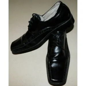Stacy Adams Mens Black Leather Dress Formal Shoes Size 10.5 M