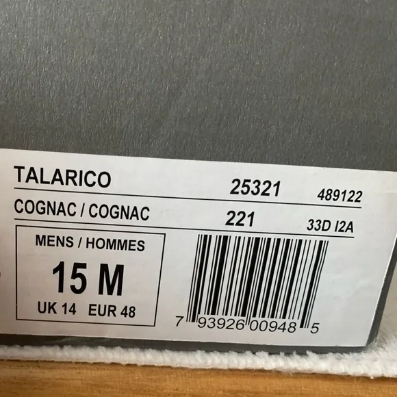 Stacy Adams Talarico Men's Cognac Brown Sz 15 Dress Shoes Alligator Pattern Box