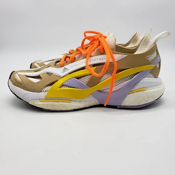 Stella McCartney x Adidas Solar Glide Women Sneakers US 8.5  Gum Shift Purple