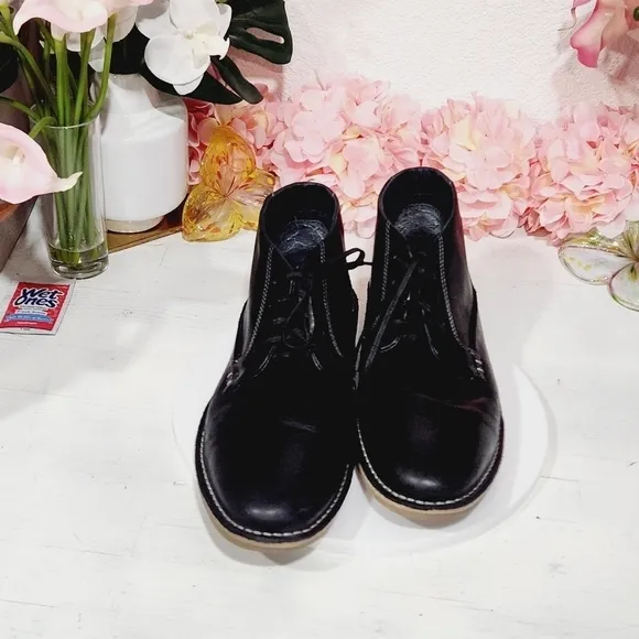 Steve Madden Gadrick Black Leather Size 13M