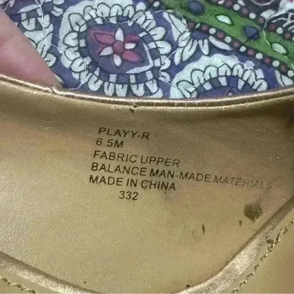 Steve Madden Gold Satin Open Toe 5 1/2” Rhinestones Cover Heels Size 6.5