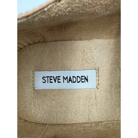 Steve Madden Men's Size 13 Brogue Oxfords Leather Formal Shoes Rich Brown