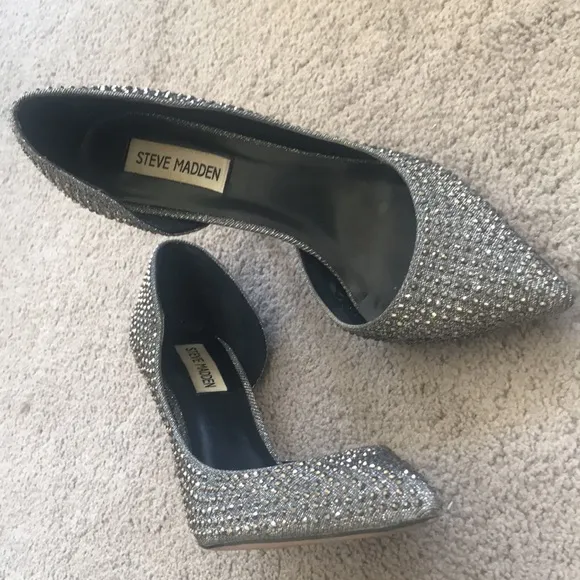 Steve Madden sparkly studded Size 7