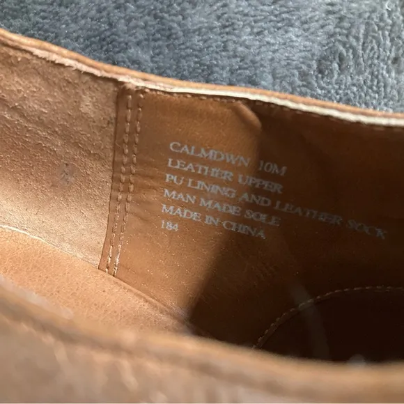 Steve Madden Women's Tan Leather Shoe size 10 lace up