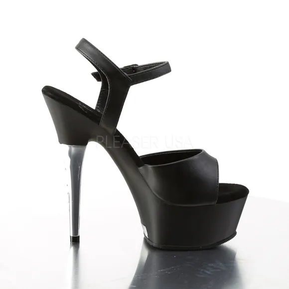 Stripper Rhinestone Platform High Heel Shoes