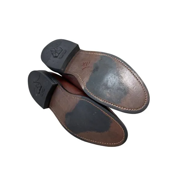 Stuart McGuire Mens Brown Leather Dress Shoes 10EE SKU 6964