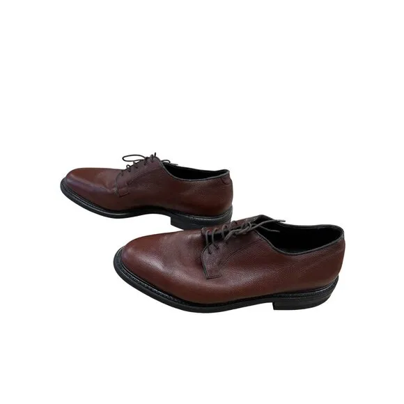 Stuart McGuire Mens Brown Leather Dress Shoes 10EE SKU 6964