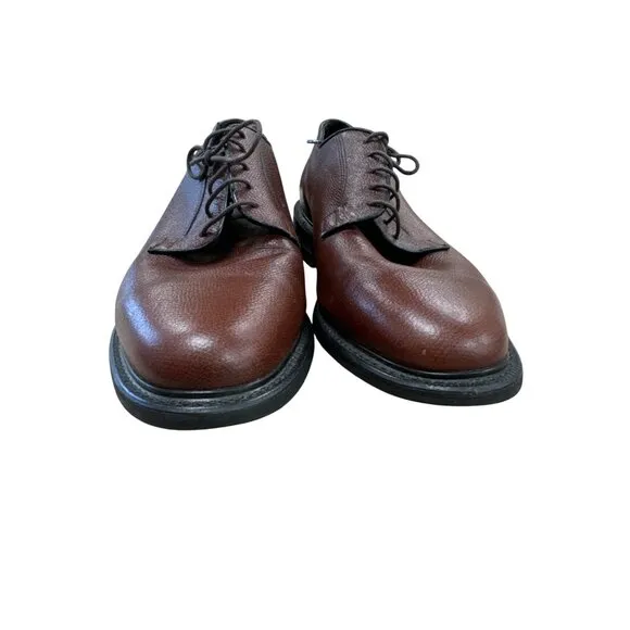 Stuart McGuire Mens Brown Leather Dress Shoes 10EE SKU 6964