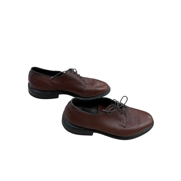 Stuart McGuire Mens Brown Leather Dress Shoes 10EE SKU 6964
