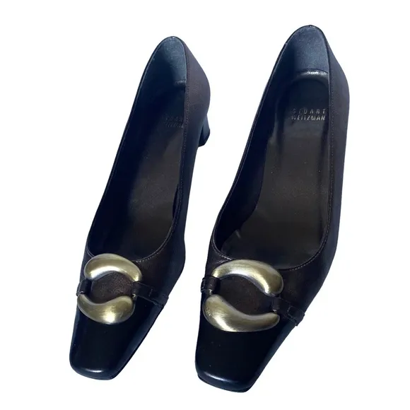Stuart weitzman low heel shoes size 7.5 ((SH6)