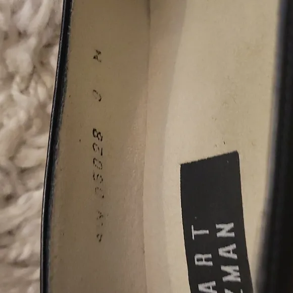 STUART WEITZMAN NAVY MURROR CALF SHOES