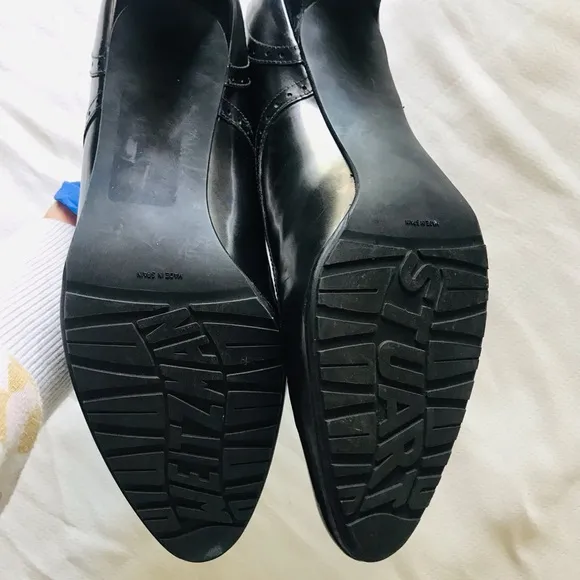 Stuart weitzman patent leather Black Women's Heels