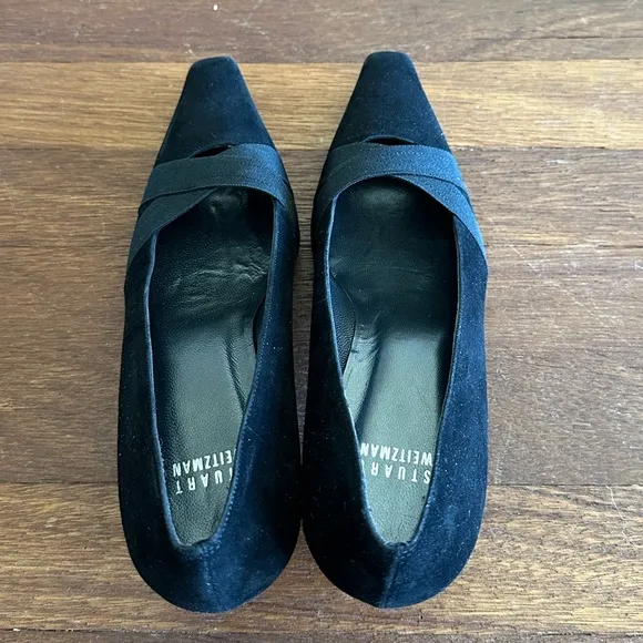 Stuart Weitzman Women's Black Heel Shoes