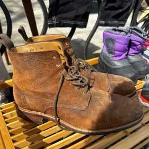 Taft Stitchdown Steel-Toe Boots – Real Leather Size 10.5 M – Worn Once
