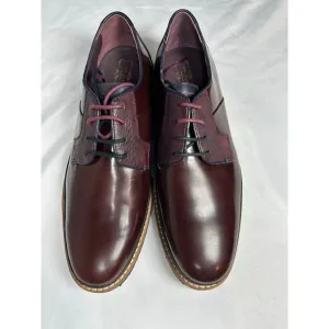 Ted Baker Oktibr Hi Shine Derby Dress Shoes NEW Mens size 44/10.5