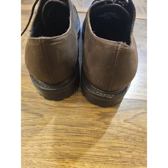 Thursday Boot Company STATESMAN Mens 10.5 Tobacco Brown Leather Dress Shoes