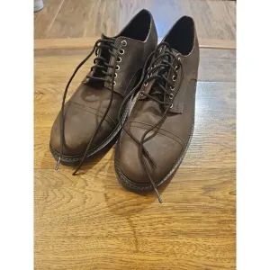 Thursday Boot Company STATESMAN Mens 10.5 Tobacco Brown Leather Dress Shoes