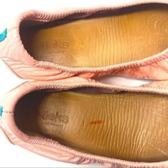 Tieks girls cotton candy ballerina flats US1 BoxY