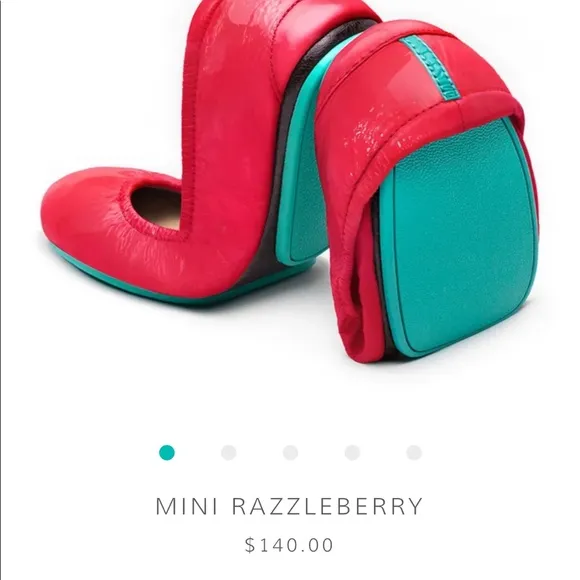 Tieks Mini Razzleberry Flats