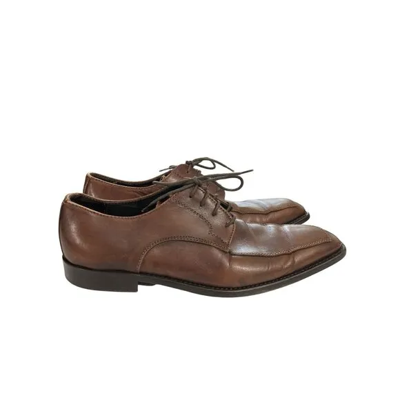 To Boot New York Adam Derrick Mens Size 7 Brown Leather oxyford Dress Shoes