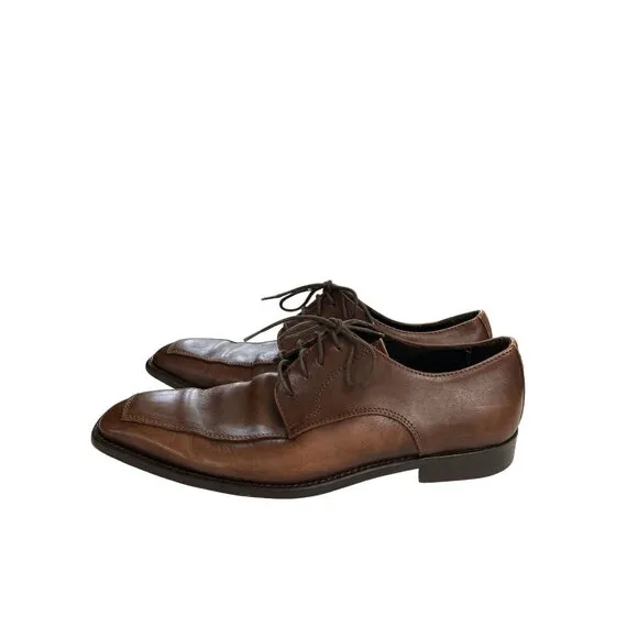 To Boot New York Adam Derrick Mens Size 7 Brown Leather oxyford Dress Shoes