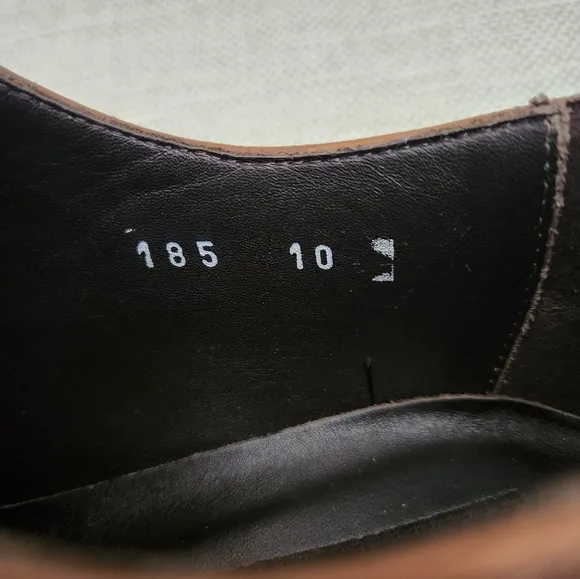 To Boot New York brown size 10 oxford leather wingtip brogue dress shoes men