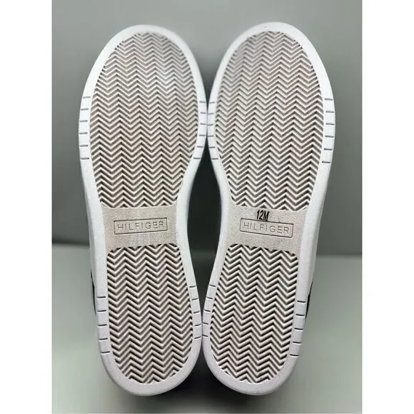 Tommy Hilfiger Men's Lyree Fashion Sneaker Shoes Size 12, Navy/White