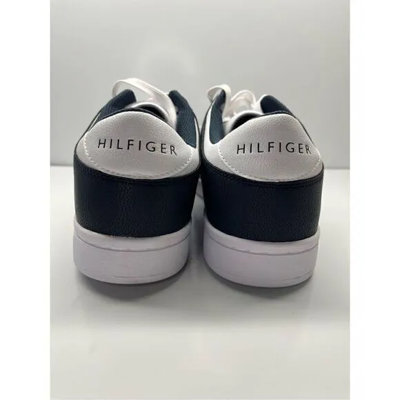 Tommy Hilfiger Men's Lyree Fashion Sneaker Shoes Size 12, Navy/White