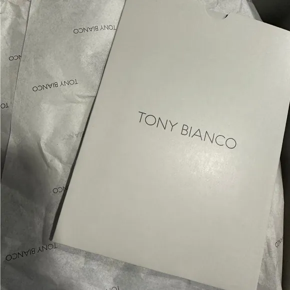 Tony Bianco Metallic Rhinestone SandalHeels NEW