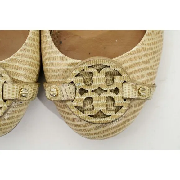 Tory Burch Mini Miller Flats Women's Sz 6 Shoes