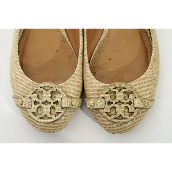 Tory Burch Mini Miller Flats Women's Sz 6 Shoes