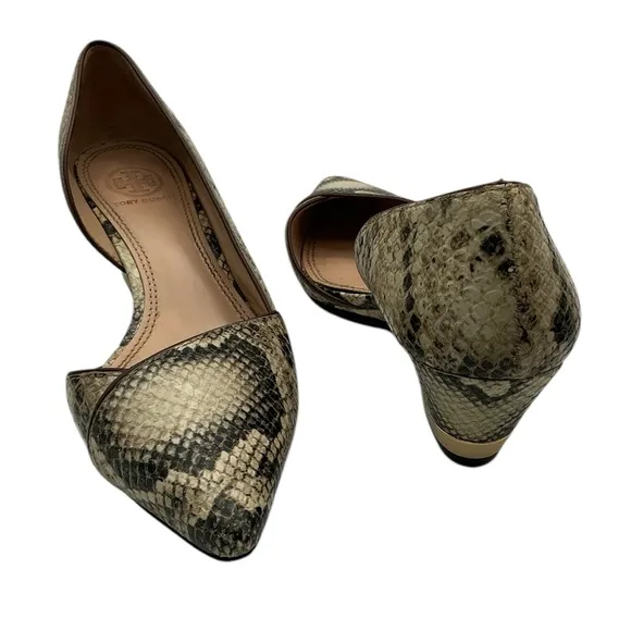 Tory Burch Women's Snakeskin Flats size 6.5