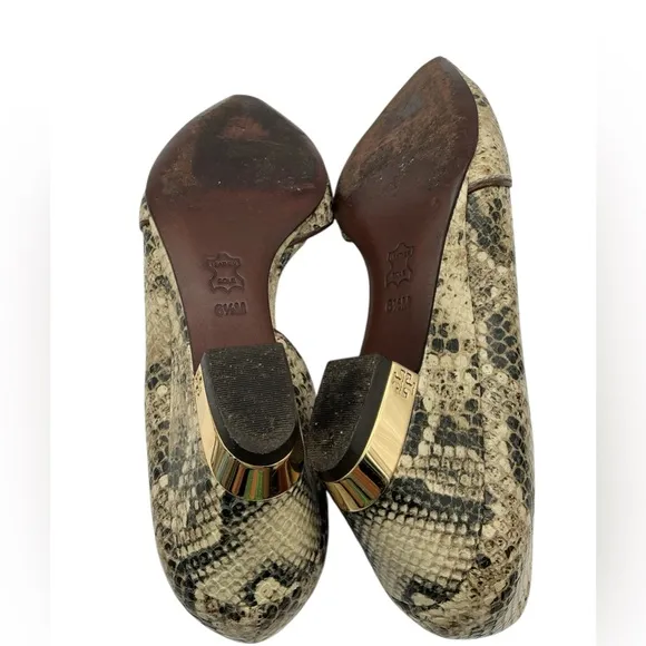 Tory Burch Women's Snakeskin Flats size 6.5