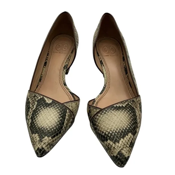 Tory Burch Women's Snakeskin Flats size 6.5