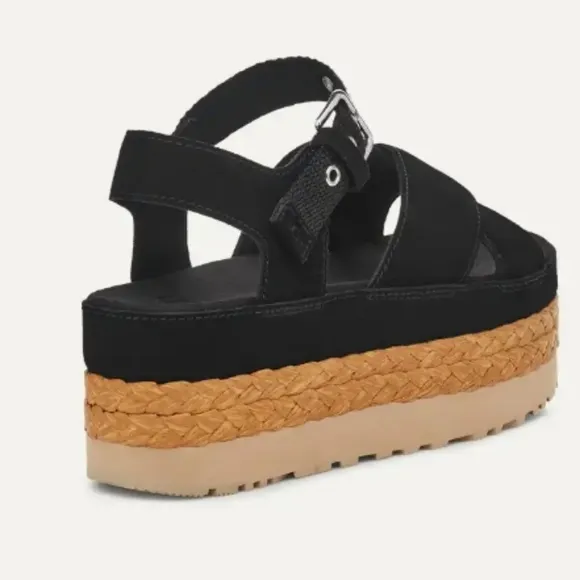 UGG Aubrey Ankle Strappy Flatform Sandals Sz-9.5
