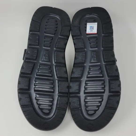 UGG Black Stratus Plataform Strappy Sandals 1153078 Men's Size 11 New