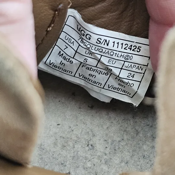 UGG Olli Heritage Brown Suede High-Top Sneakers