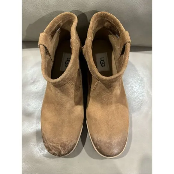 UGG Women's Chestnut NWOT Josefene Cuff Ankle Bootie