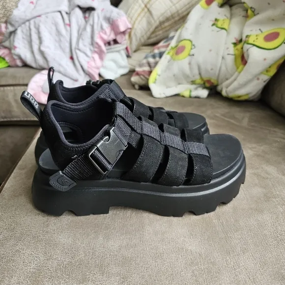 UGG Women's Cora Buckled Strappy Platform Sandals