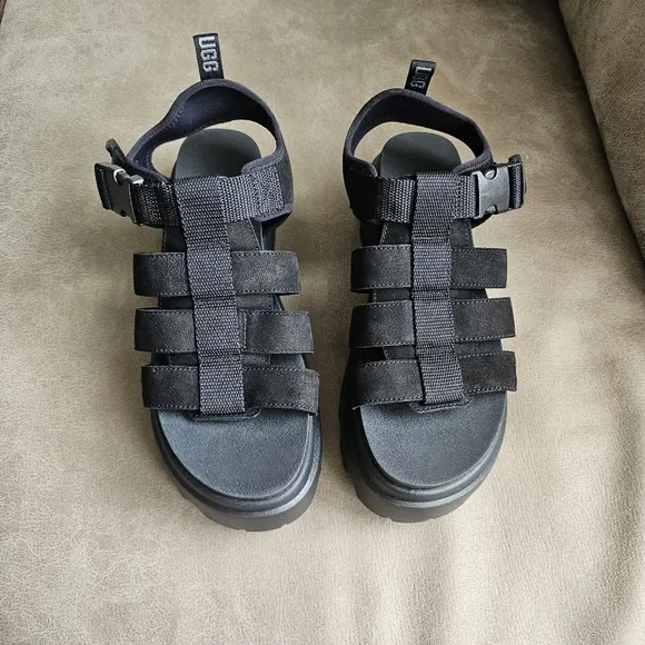 UGG Women's Cora Buckled Strappy Platform Sandals