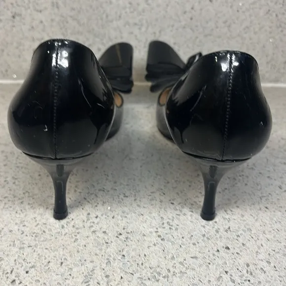 Valentino Black Bow Heels Size 36