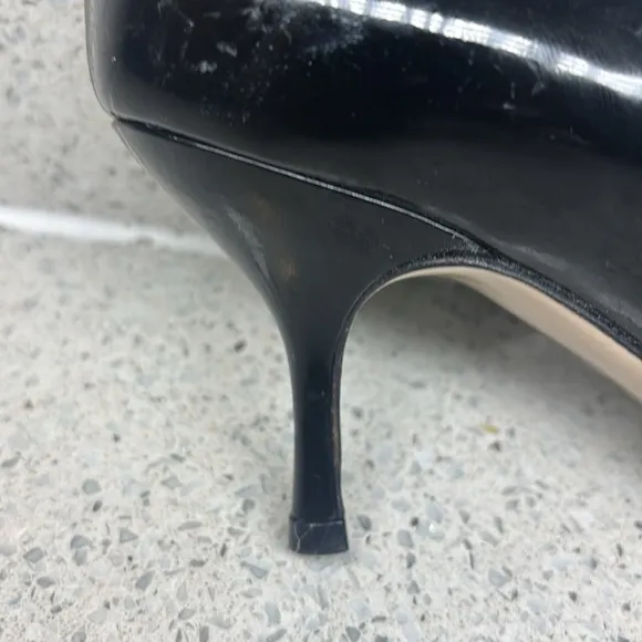 Valentino Black Bow Heels Size 36