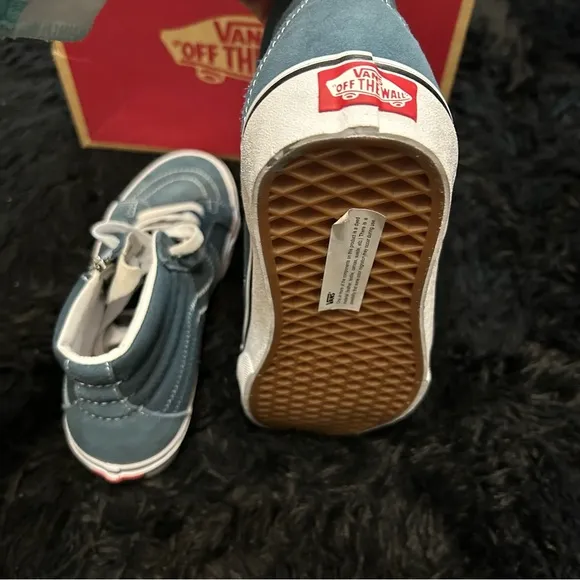 VANS Sk8-hi Top reissue lace up zippered shoes sneakers mens 5.5 new