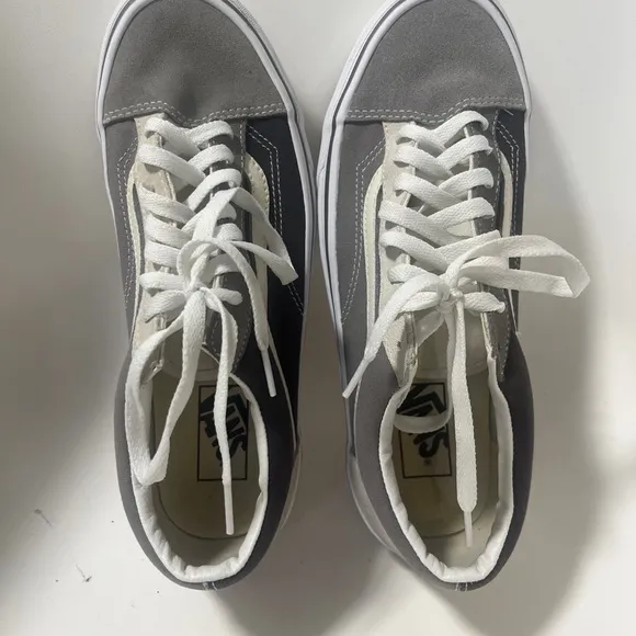 Vans Style Men's (Color Block) Gray Drizzle/Multi #VN0A54F6B92 NIB Size 9