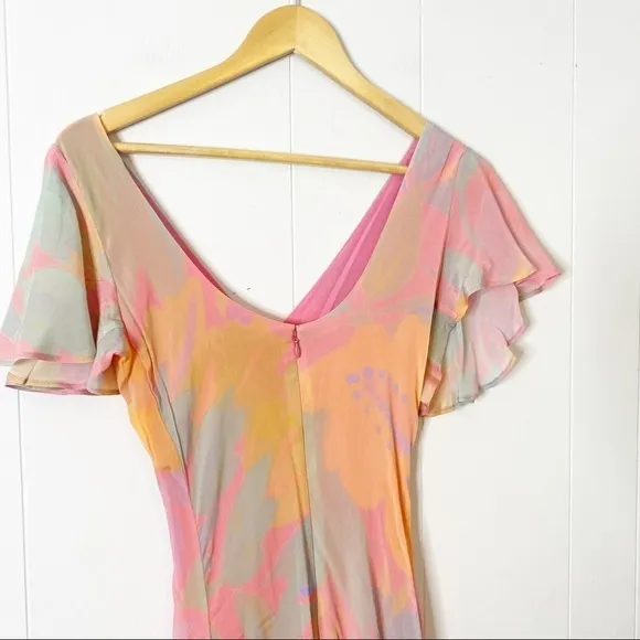 Veda Dress NWOT Corazon Crepe Dress Maxi Dress in Palma New Size Small New S
