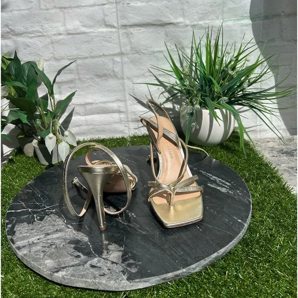 Veronica Bear Abriella suede 100mm sandals$350.00* • Out of stock • size 6.5