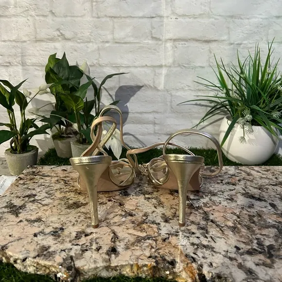 Veronica Bear Abriella suede 100mm sandals$350.00* • Out of stock • size 6.5