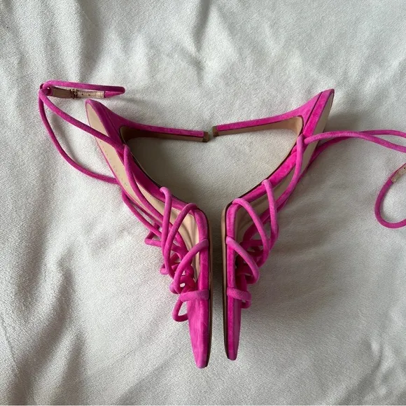 Veronica Beard Aneesha Suede Strappy Sandals Size 12 NWOT