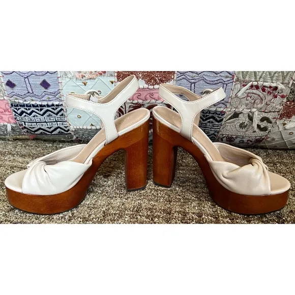 Veronica Beard Gela Heeled Sandals 7