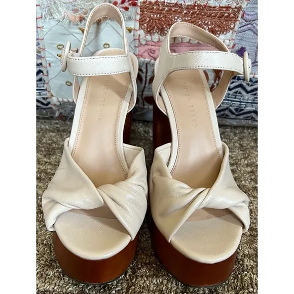 Veronica Beard Gela Heeled Sandals 7
